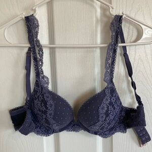 Victoria’s Secret Push Up Bra 32B Lace Dream Angels